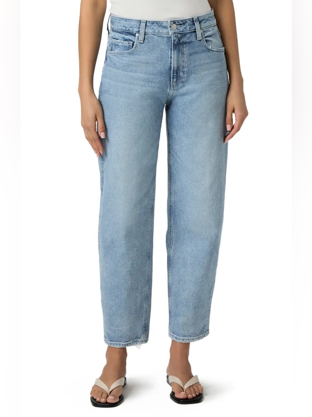 Paige Alexis High Rise Barrel Leg Denim Jean Women’s 26